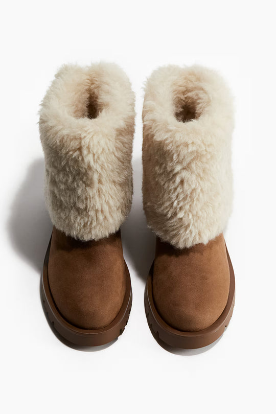 Varmforet ankelstøvler