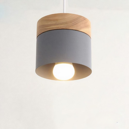 Wood Pendellamper – Fargerikt Tre og Metall Design