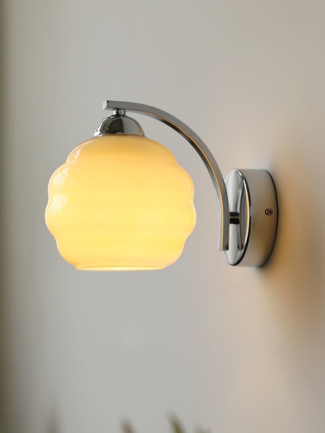 Art Deco Vegglampe | Vintage Stil | Tilgjengelig i Gull og Krom