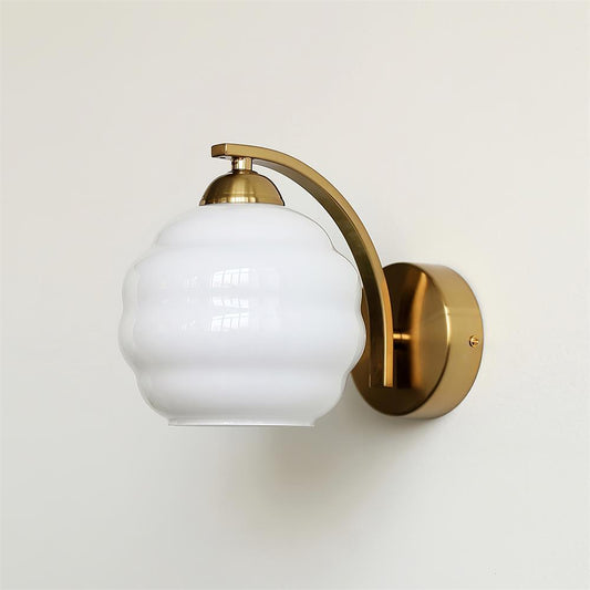 Art Deco Vegglampe | Vintage Stil | Tilgjengelig i Gull og Krom
