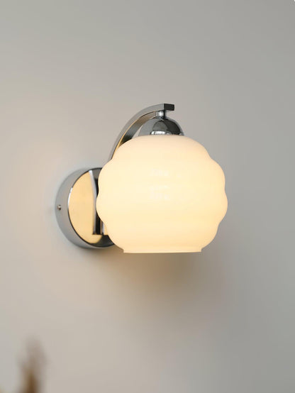 Art Deco Vegglampe | Vintage Stil | Tilgjengelig i Gull og Krom