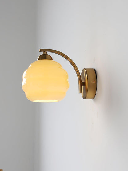 Art Deco Vegglampe | Vintage Stil | Tilgjengelig i Gull og Krom